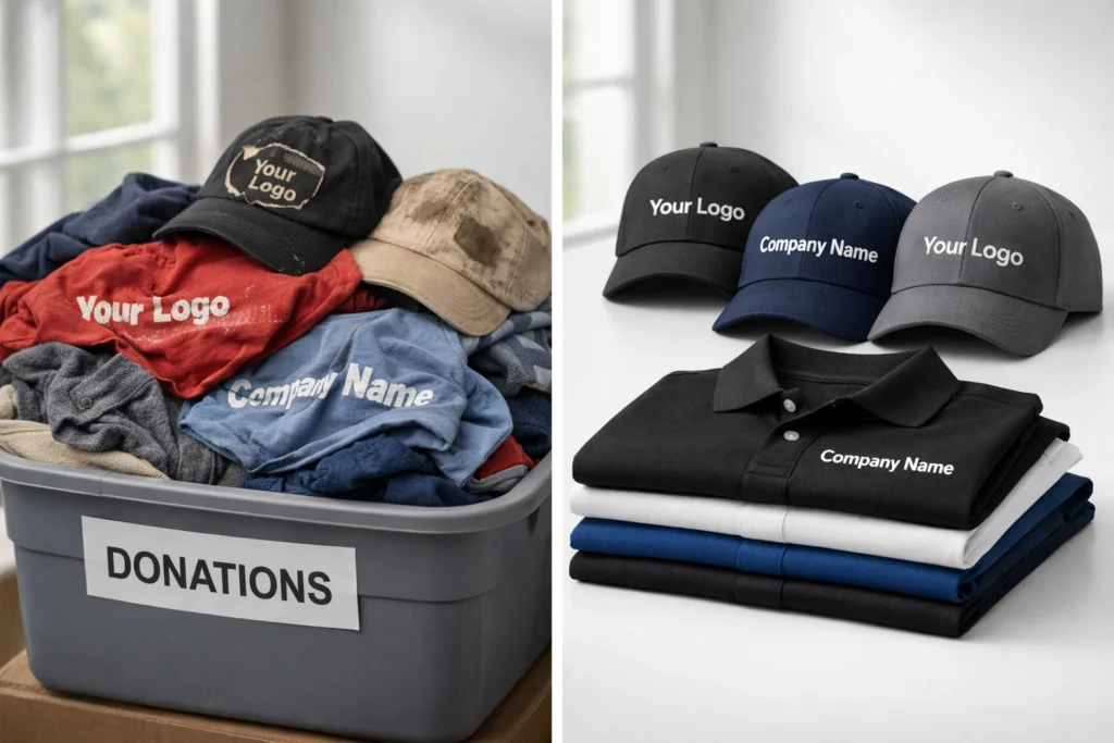 Donated merch or high quality we want it merch?